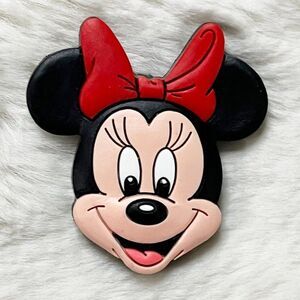 🔮 5/$25 Disney‎ Minnie Mouse Soft Plastic Magnet